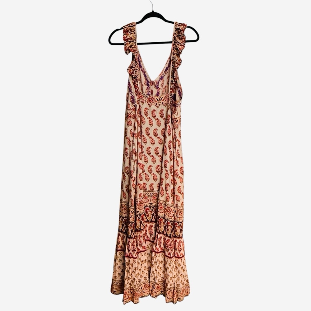 Raga - Anthropologie -Blooming Trails Ruffle Strap Summer Maxi Dress -
Large NWT - Picture 5 of 17